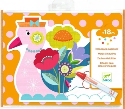 DJECO Magic Water Coloring – Rainbow Animals