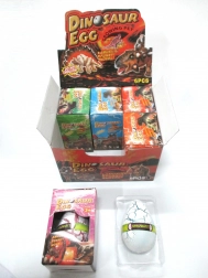 Növekvő dinoszauruszos tojás 12x8 cm