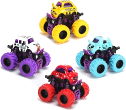 Auto in metallo Bigfoot mini 9 cm a retrocarica