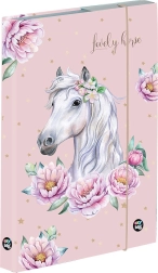 Boîte pour cahiers A5 Jumbo Cheval Romantique