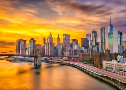 ENJOY puzzle New York al tramonto, USA – 1000 pezzi