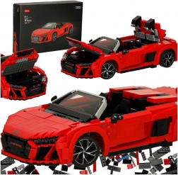 AUDI R8 Spyder Sports Car Building Set 1:14, 1440 pieces