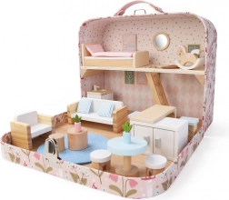 Dollhouse in a Suitcase – Living Room 2Kids Toys