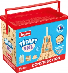Jeujura wooden construction set Técap 3XL – 120 pieces