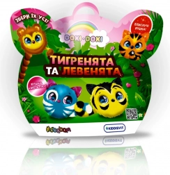 Surprise en peluche Doki Doki – tigres et lions