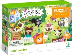 DODO Puzzle Fantasy: Vacanza del Gatto 30 pezzi