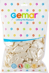 Gyöngyházfényű metallikus lufik 28 cm