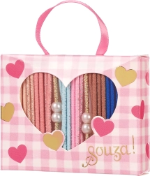 Coffret cadeau avec élastiques pour cheveux - 24 pièces