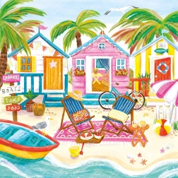 Magnolia Puzzle Beach Huts 1023 Pieces