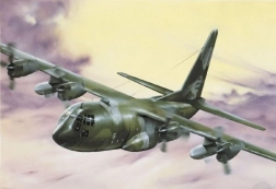 Modello di aereo C-130 Hercules 1:72 Italeri