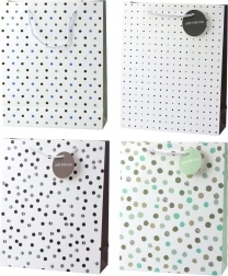 Gift Bag with Dots 32 x 26 x 10 cm
