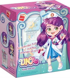 QMAN UNA Series wardrobe – doctor building set for kids
