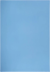 Transparent Cover for Documents A4 L Blue