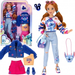 Disney ILY 4Ever modna punčka, navdihnjena z LIKOM STITCH z dodatki 30 cm