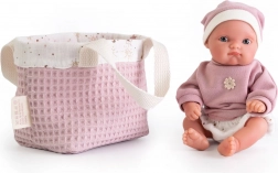 Antonio Juan Mufly poupée réaliste bébé 21 cm avec panier