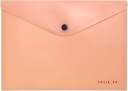 Enveloppe pochette pastel avec bouton pression A5