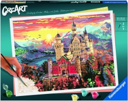 Tableau CreArt Château Magique