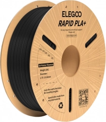 Filament for 3D Printing ELEGOO Rapid PLA+ Black