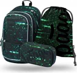 Set Baagl Core Numbers: Zaino, Astuccio e Sacca