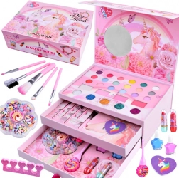 Children's creative make-up suitcase with unicorn