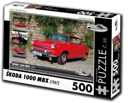 Puzzle RETRO-CARS Škoda 1000 MBX 500 pieces