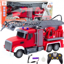 Remote Controlled Fire Truck with Extending Arm and Water Spraying Function 1:24