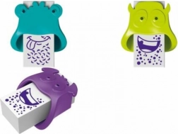 MAPED Little Monster eraser in plastic case