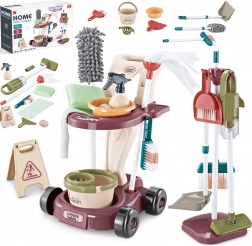 Woopie kids' cleaning cart 26 pieces