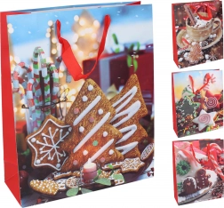Darilna vrečka Božični motivi mala