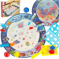 Round Water Drawing Mat 80 cm Water World