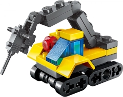 Qman Squros Extreme Rebuildable Set Scorpion – Demolition Machine 3-in-1