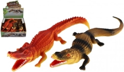 Plastic crocodile 28 cm