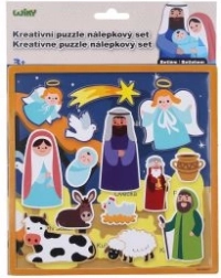 Creative Puzzle Sticker Set Nativity Scene
