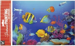 Diamond Painting on Board Fish 29 × 21 cm