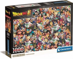 Puzzle 1000 pezzi Dragon Ball - Clementoni