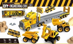 Truck – Tow Truck with Construction Vehicles