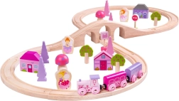 Tracciato ferroviario in legno Principesse Bigjigs Rail