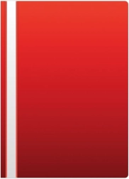 Skoroszyt A4 z PP – czerwony