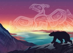 Cobble Hill Puzzle Tempest and Bear 500 pieces