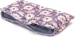 ESECO Hand Muff Grey Flowers