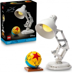 LEGO Ideas Disney Pixar Luxo Jr. – gibljiva zbirateljska svetilka z žogo