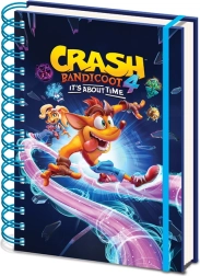 Crash Ring Binder A5 Notebook