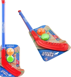 Kids' Hockey Stick with Ball and Puck 67 cm
