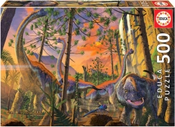 Puzzle EDUCA nieuwsgierige dino – 500 stukjes
