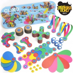 Clixo Wheel Creator magnetic construction set 72 pcs