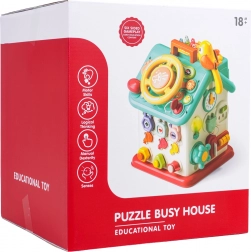 Casetta interattiva multifunzionale per i più piccoli