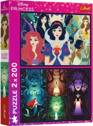 Slagalica 2×200 dijelova Disney PRINCESS – Šarmantne princeze