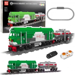 Kit di costruzione treno RC con cisterna, 1090 pezzi