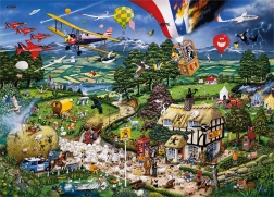 Puzzle I Love the Countryside 1000 Pieces