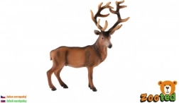 European Deer Realistic Plastic Figurine